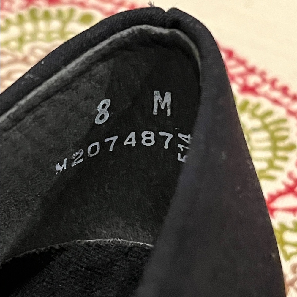 Munro American Cindi Stretch Black Pumps size 8 women’s - Picture 10 of 10